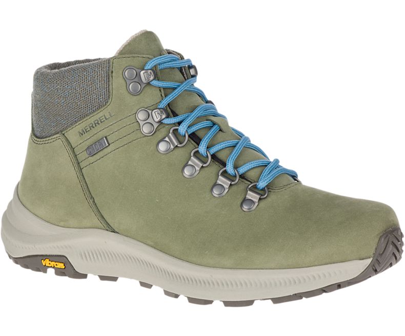 Merrell Ontario Mid Vedenpitävät Naisten Vaelluskengät Vihreä | 35912W-1HG