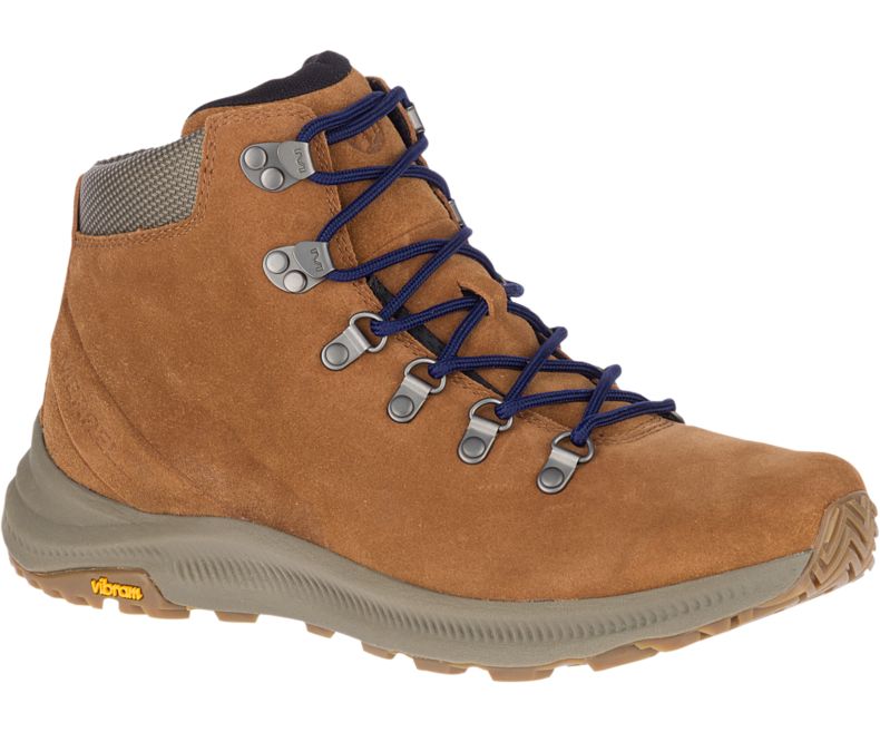 Merrell Ontario Mokka Mid Miesten Vaelluskengät Ruskea | 40757M-2HB