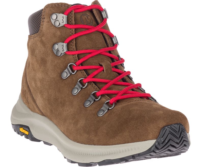 Merrell Ontario Mokka Mid Miesten Vaelluskengät Tummanruskea | 40757M-2WA