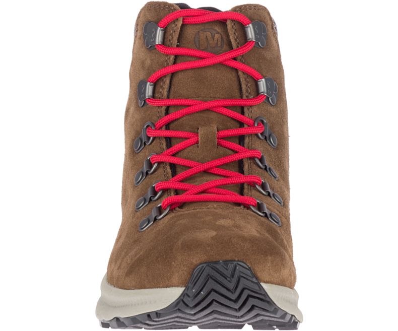 Merrell Ontario Mokka Mid Miesten Vaelluskengät Tummanruskea | 40757M-2WA