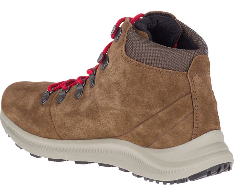 Merrell Ontario Mokka Mid Miesten Vaelluskengät Tummanruskea | 40757M-2WA