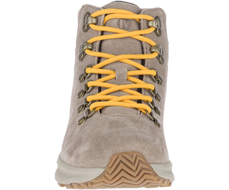 Merrell Ontario Mokka Mid Naisten Vaelluskengät Ruskea Keltainen | 40756W-1HA