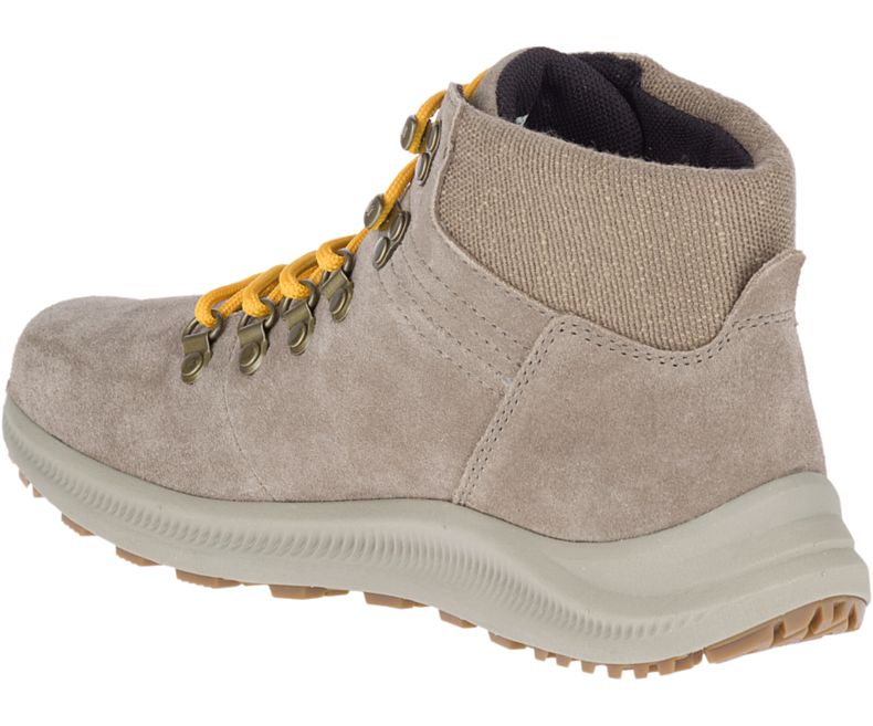 Merrell Ontario Mokka Mid Naisten Vaelluskengät Ruskea Keltainen | 40756W-1HA