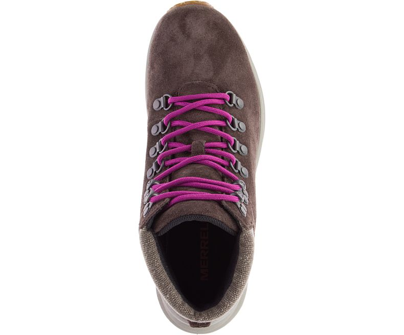 Merrell Ontario Mokka Mid Naisten Vaelluskengät Ruskea Pinkki | 40756W-1HB