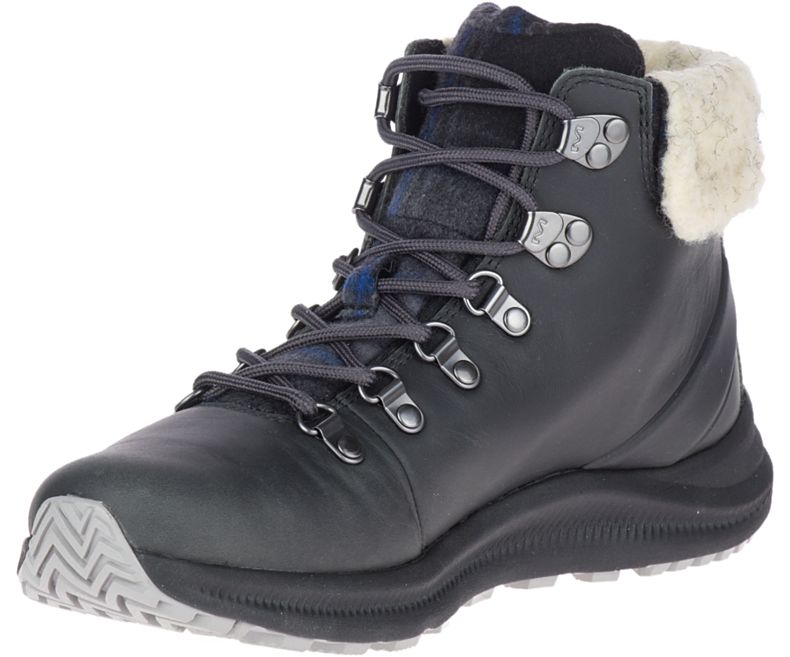 Merrell Ontario X Stormy Kromer Villa Naisten Vaelluskengät Tummanharmaat | 40755W-1HD