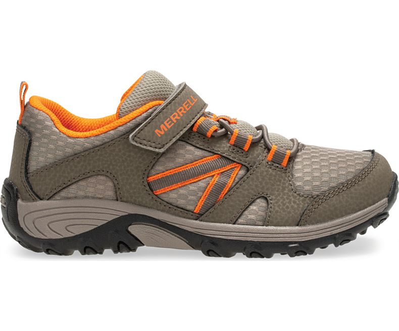 Merrell Outback Low Sneaker Lasten Vaellussaappaat Tummanoliivinvihreä | 41011K-2HD