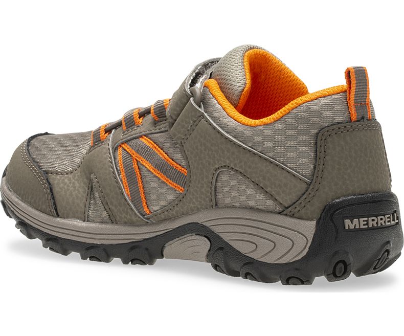 Merrell Outback Low Sneaker Lasten Vaellussaappaat Tummanoliivinvihreä | 41011K-2HD