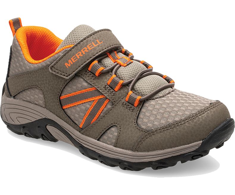 Merrell Outback Low Sneaker Lasten Vaellussaappaat Tummanoliivinvihreä | 41011K-2HD