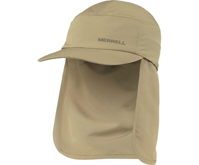 Merrell Ranger Stashable Cape Hat Naisten Hatut Khaki | 38704U-1HK