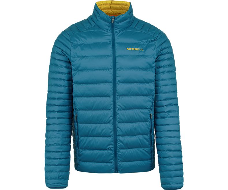 Merrell Ridgevent Thermo Jacket Miesten Raskaat Takit Sininen | 41187M-2HA