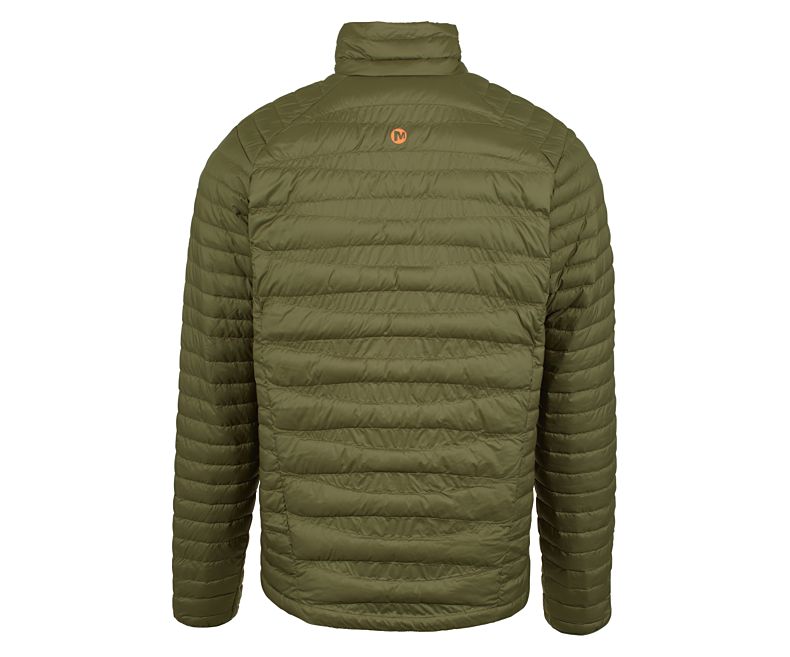 Merrell Ridgevent Thermo Jacket Miesten Raskaat Takit Oliivinvihreä | 41187M-2HO