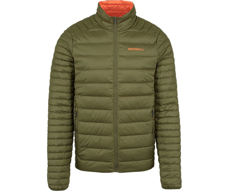 Merrell Ridgevent Thermo Jacket Miesten Raskaat Takit Oliivinvihreä | 41187M-2HO