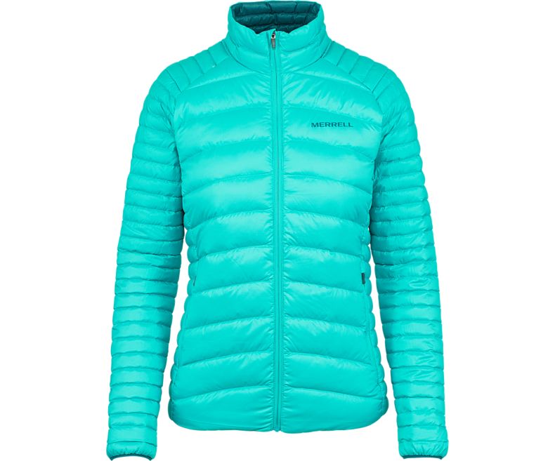 Merrell Ridgevent Thermo Jacket Naisten Raskaat Takit Turkoosi | 41256W-1HT