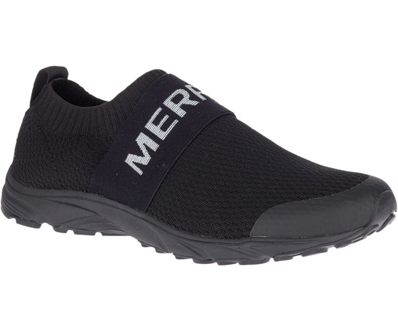 Merrell Riveter Laceless Naisten Vapaa-ajan Kengät Mustat | 736405W-1CB