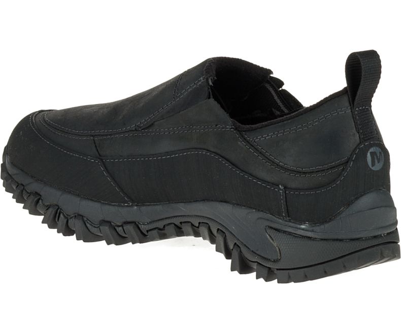 Merrell Shiver Moc 2 Vedenpitävät Miesten Slip On Kengät Mustat | 16393M-2SB