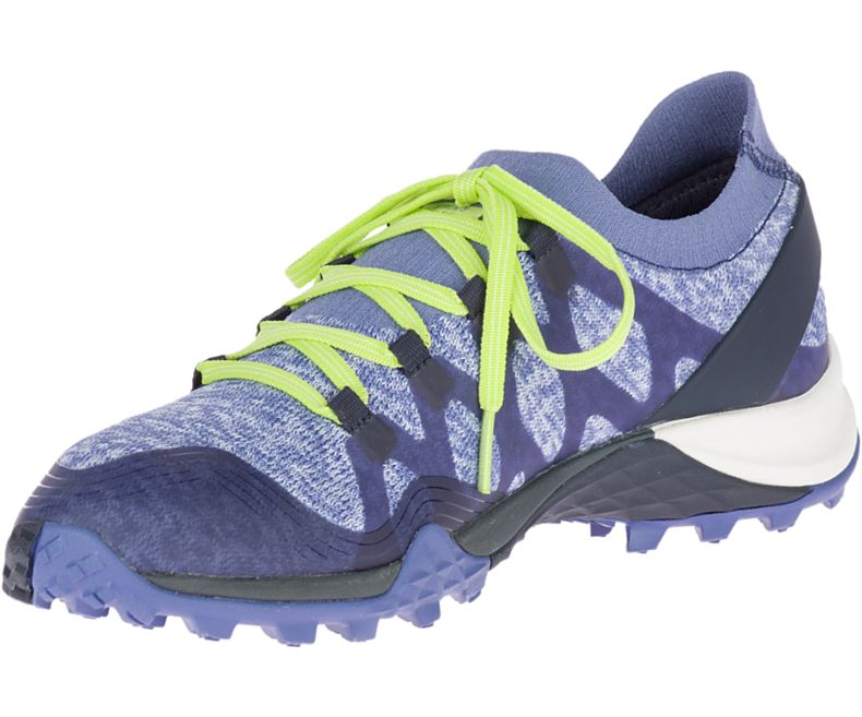 Merrell Siren 3 Knit Naisten Vaelluskengät Violetit Keltainen | 36289W-1HP