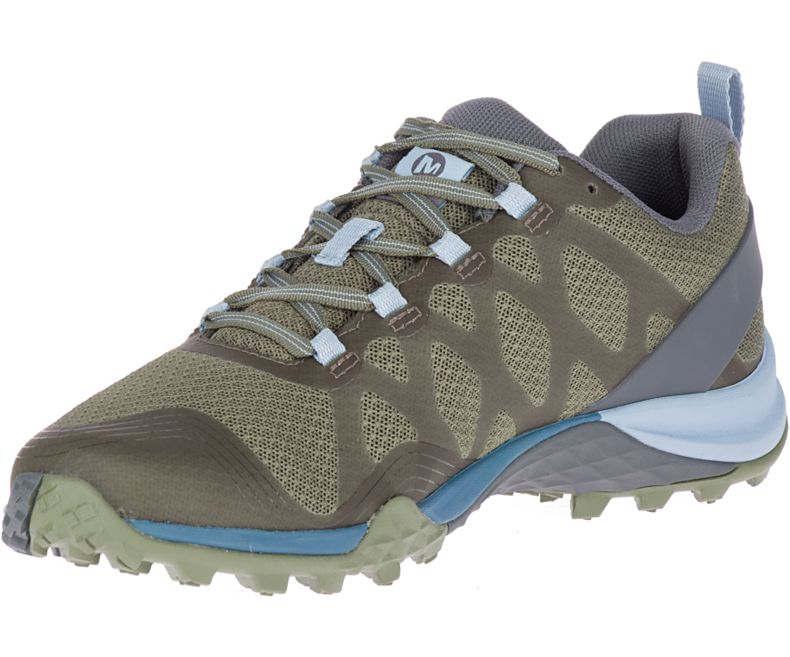 Merrell Siren 3 Ventilator Naisten Vaelluskengät Vihreä | 36288W-1HG