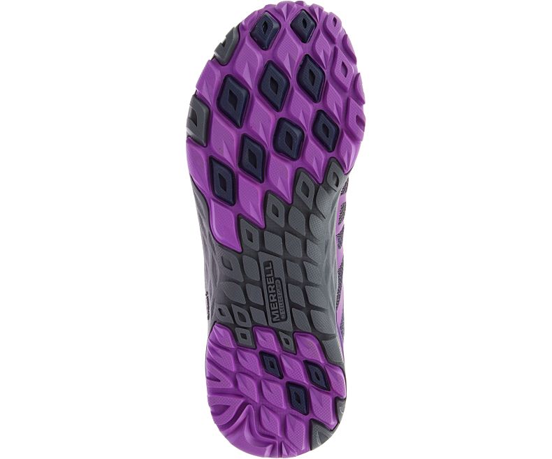 Merrell Siren Edge Q2 Mid Vedenpitävät Naisten Vaelluskengät Violetit | 34609W-1WP