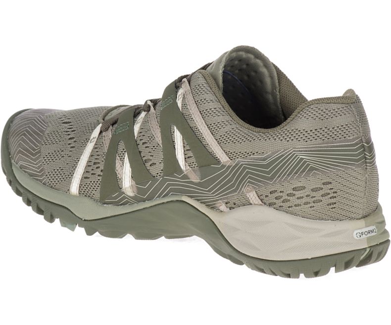 Merrell Siren Hex Q2 E -Mesh Naisten Vaelluskengät Oliivinvihreä | 30865W-1HO