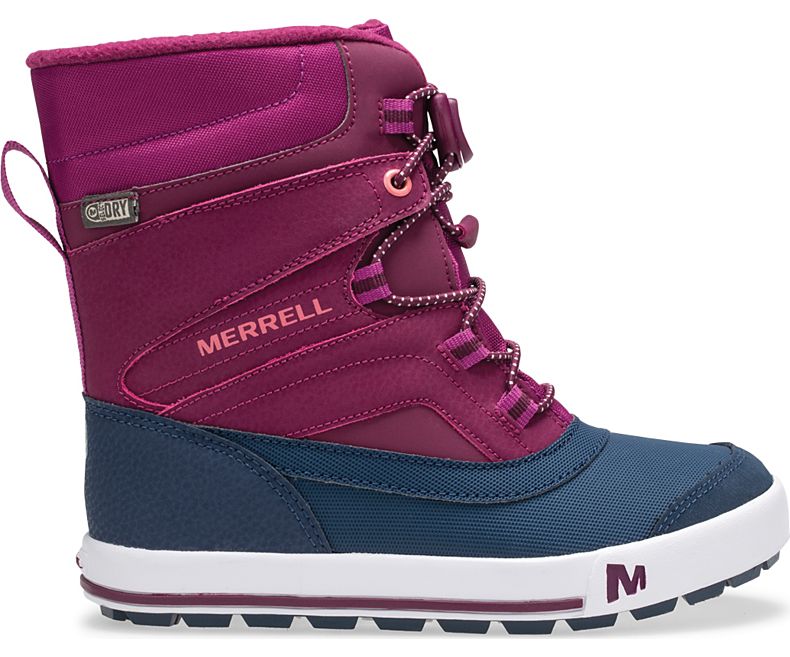 Merrell Snow Bank 2.0 Boot Lasten Lumi Saappaat Pinkki | 26992B-2SR