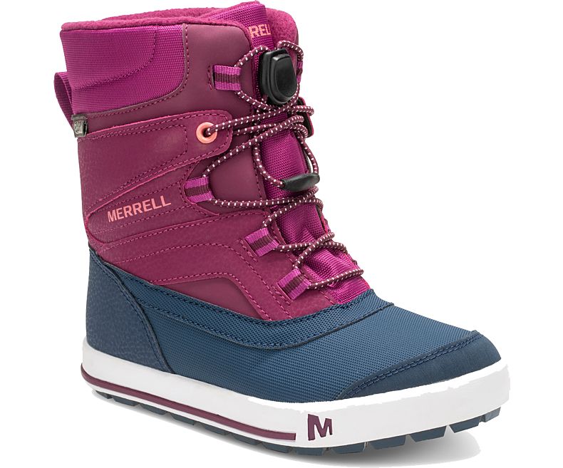 Merrell Snow Bank 2.0 Boot Lasten Lumi Saappaat Pinkki | 26992B-2SR