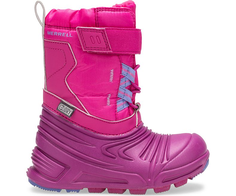 Merrell Snow Quest Lite 2.0 Jr. Boot Lasten Lumi Saappaat Pinkki | 40921B-2ST