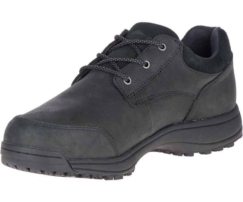 Merrell Sutton Oxford AC+ Pro Työ Shoe Miesten Työkengät Mustat | 41325M-2WB