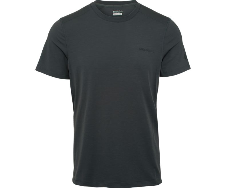 Merrell Tencel® Lyhyt Sleeve Tee with drirelease® Fabric Miesten Lyhythihaiset Paidat Oliivinvihreä | 32858M-2SO