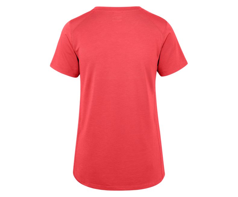 Merrell Tencel® Lyhyt Sleeve Tee with drirelease® Fabric Naisten Lyhythihaiset Paidat Punainen | 38891W-1SR