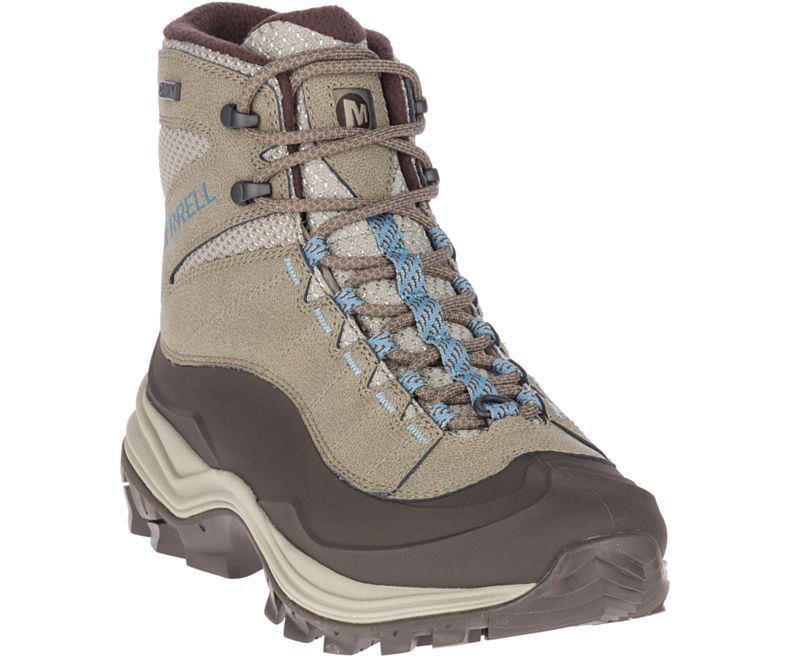 Merrell Thermo Chill Mid Shell Vedenpitävät Naisten Vaelluskengät Ruskea | 35068W-1HB