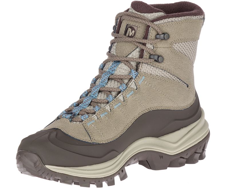 Merrell Thermo Chill Mid Shell Vedenpitävät Naisten Vaelluskengät Ruskea | 35068W-1HB