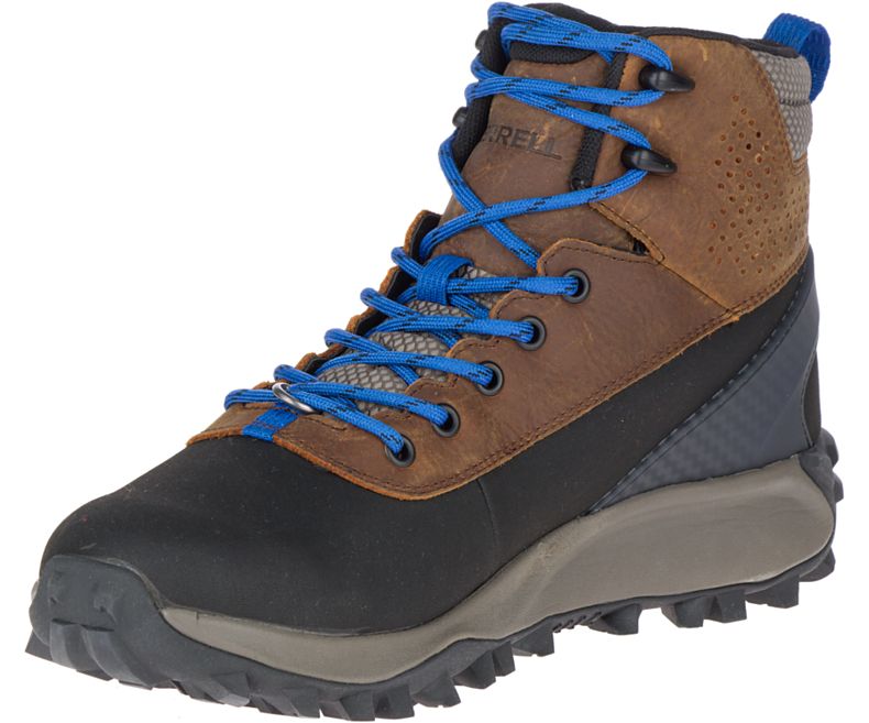 Merrell Thermo Kiruna Mid Shell Vedenpitävät Miesten Vaelluskengät Ruskea | 41495M-2HA