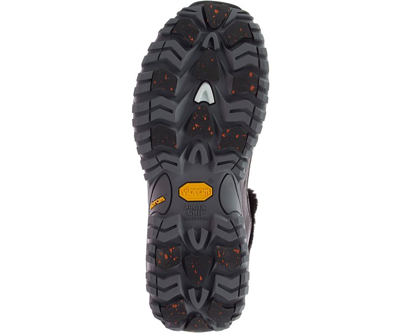 Merrell Thermo Rhea Mid Vedenpitävät Naisten Vaelluskengät Tummanharmaat | 41497W-1HD