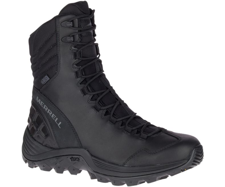 Merrell Thermo Rogue Tactical Vedenpitävät Ice+ Miesten Työsaappaat Mustat | 35535M-2WB