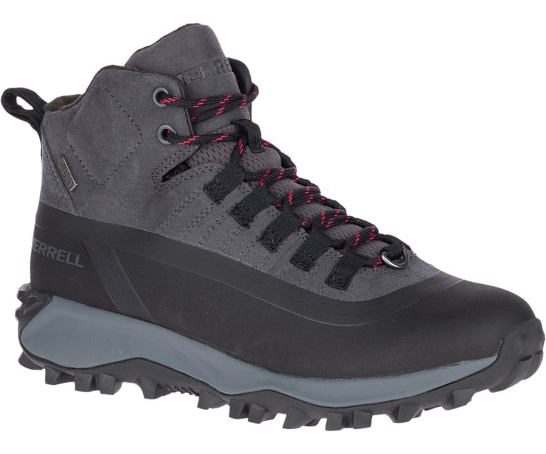 Merrell Thermo Snowdrift Mid Shell Vedenpitävät Naisten Vaelluskengät Mustat | 41541W-1HB