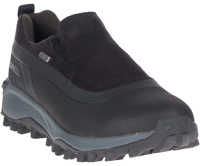 Merrell Thermo Snowdrift Moc Shell Vedenpitävät Naisten Vaelluskengät Mustat | 41354W-1HB