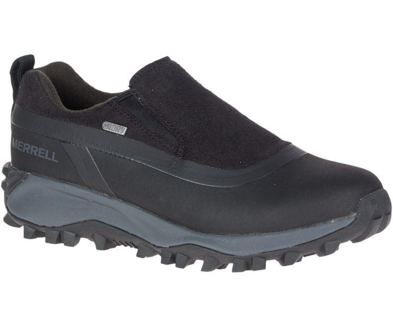 Merrell Thermo Snowdrift Moc Shell Vedenpitävät Naisten Vedenpitävät Kengät Mustat | 41354W-1WA