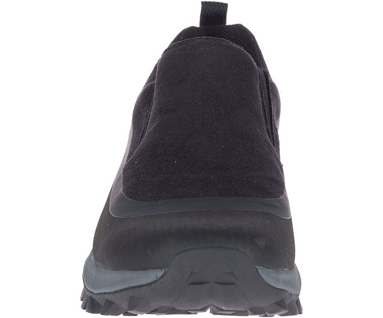 Merrell Thermo Snowdrift Moc Shell Vedenpitävät Miesten Vaelluskengät Mustat | 41379M-2HB