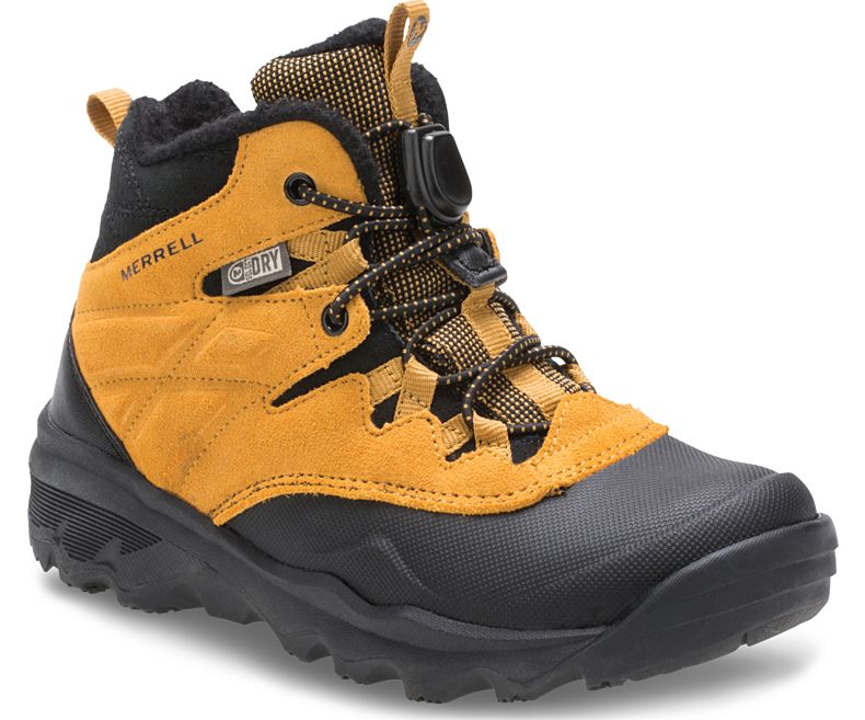 Merrell Thermoshiver Boot Lasten Saappaat Keltainen Mustat | 35018K-2HY