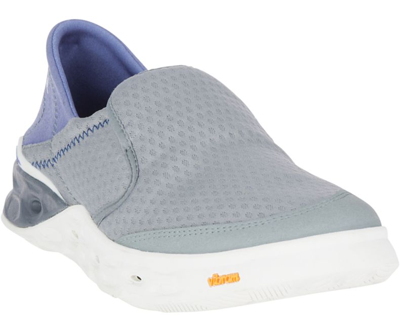 Merrell Tideriser Moc Naisten Vesikengät Harmaat | 36345W-1WG