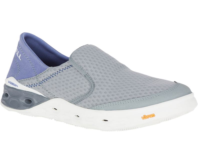 Merrell Tideriser Moc Naisten Vesikengät Harmaat | 36345W-1WG