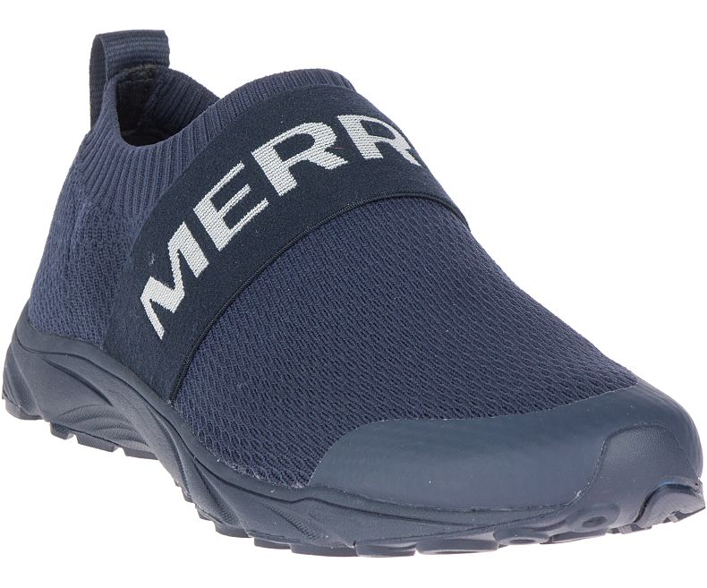 Merrell Tirana Laceless Miesten Vapaa-ajan Kengät Laivastonsininen | 36267M-2CN