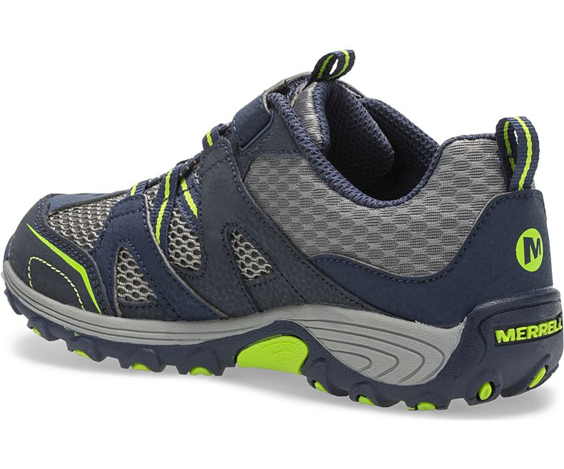 Merrell Trail Chaser Lasten Vaellussaappaat Laivastonsininen Vihreä | 30998K-1HN