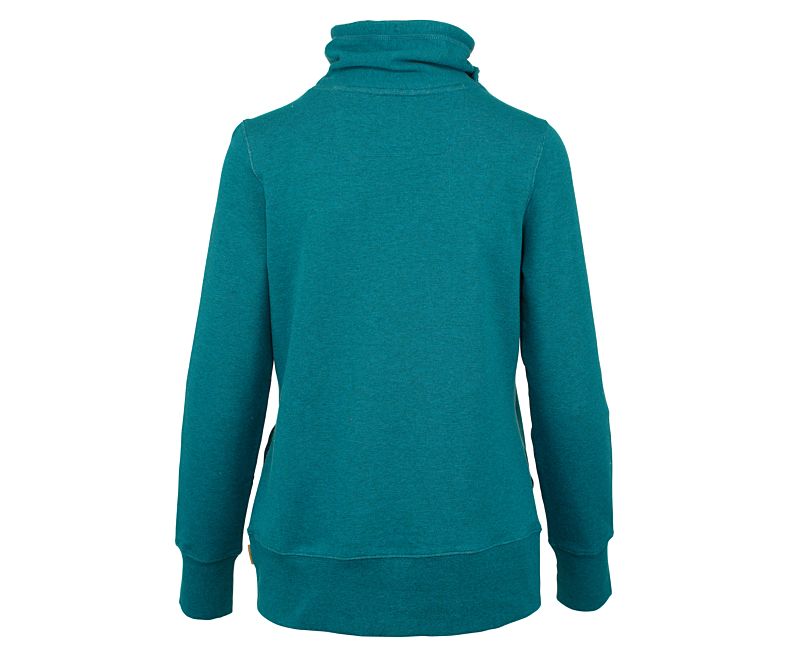 Merrell Trailhead French Terry Pullover Naisten Pitkähihaiset Paidat Vihreä | 41282W-1LG