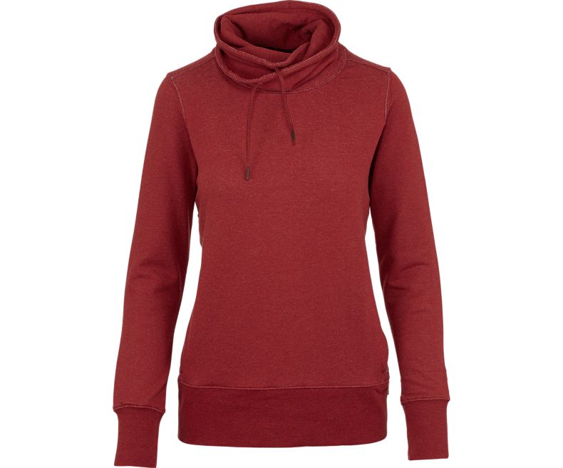 Merrell Trailhead French Terry Pullover Naisten Pitkähihaiset Paidat Punainen | 41282W-1LR