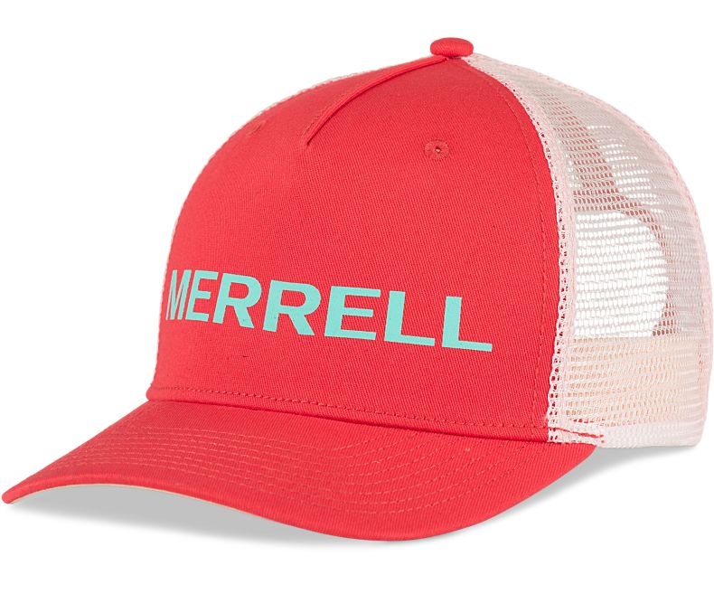 Merrell Trailhead Logo Cap Naisten Hatut Koralli | 41533U-1HC