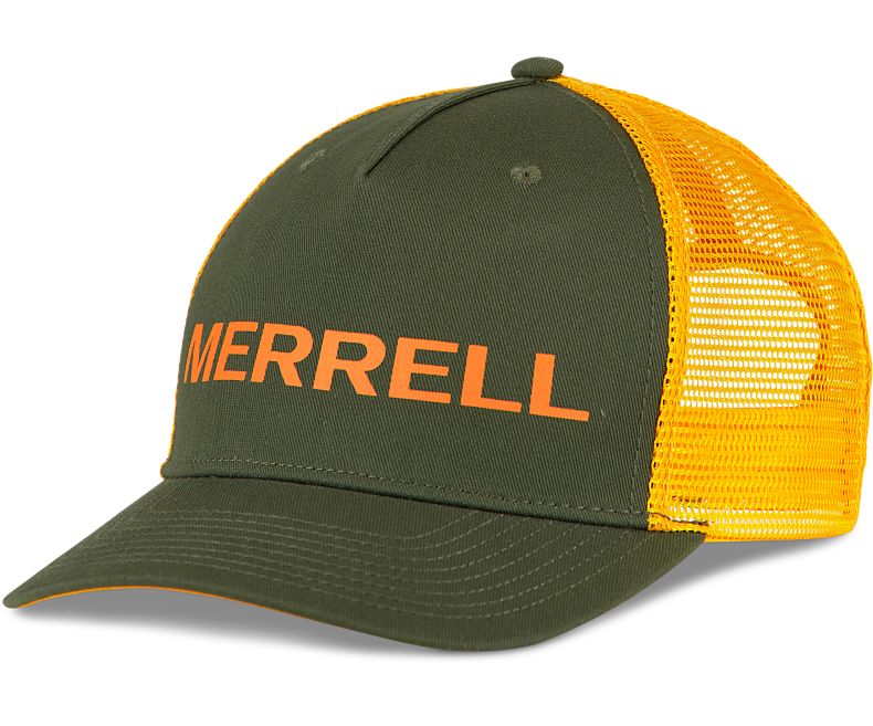 Merrell Trailhead Logo Cap Naisten Hatut Oliivinvihreä | 41533U-1HO