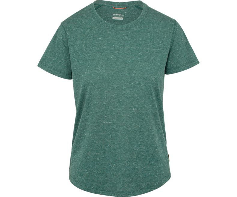 Merrell Trailhead Lyhyt Sleeve Tee Naisten Lyhythihaiset Paidat Vihreä | 39688W-1SG