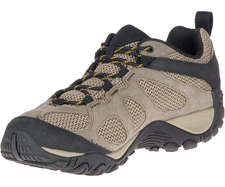 Merrell Yokota 2 Leveät Leveys Miesten Vaelluskengät Beige Mustat | 38706M-2HB