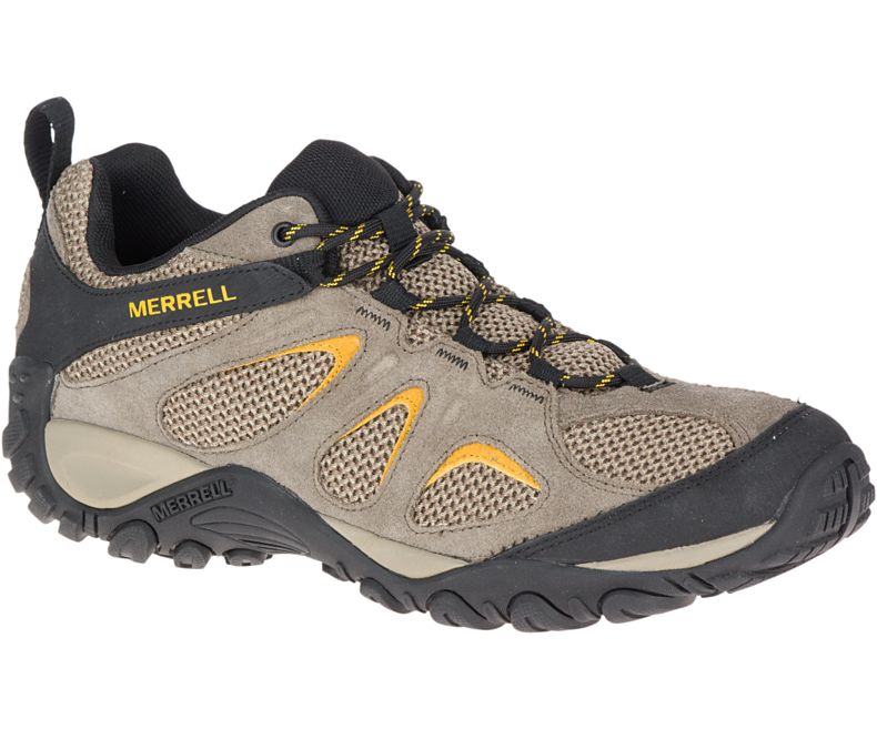 Merrell Yokota 2 Leveät Leveys Miesten Vaelluskengät Beige Mustat | 38706M-2HB